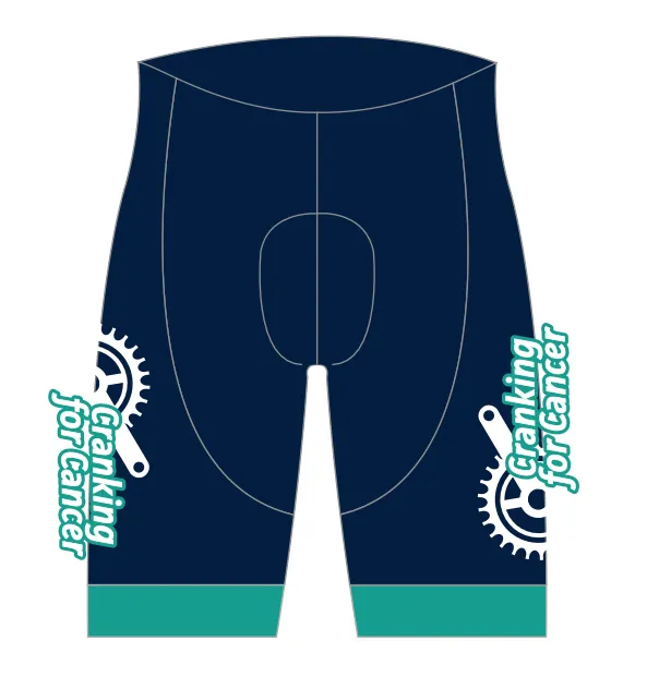 Custom Core Shorts - Cranking for Cancer MACA