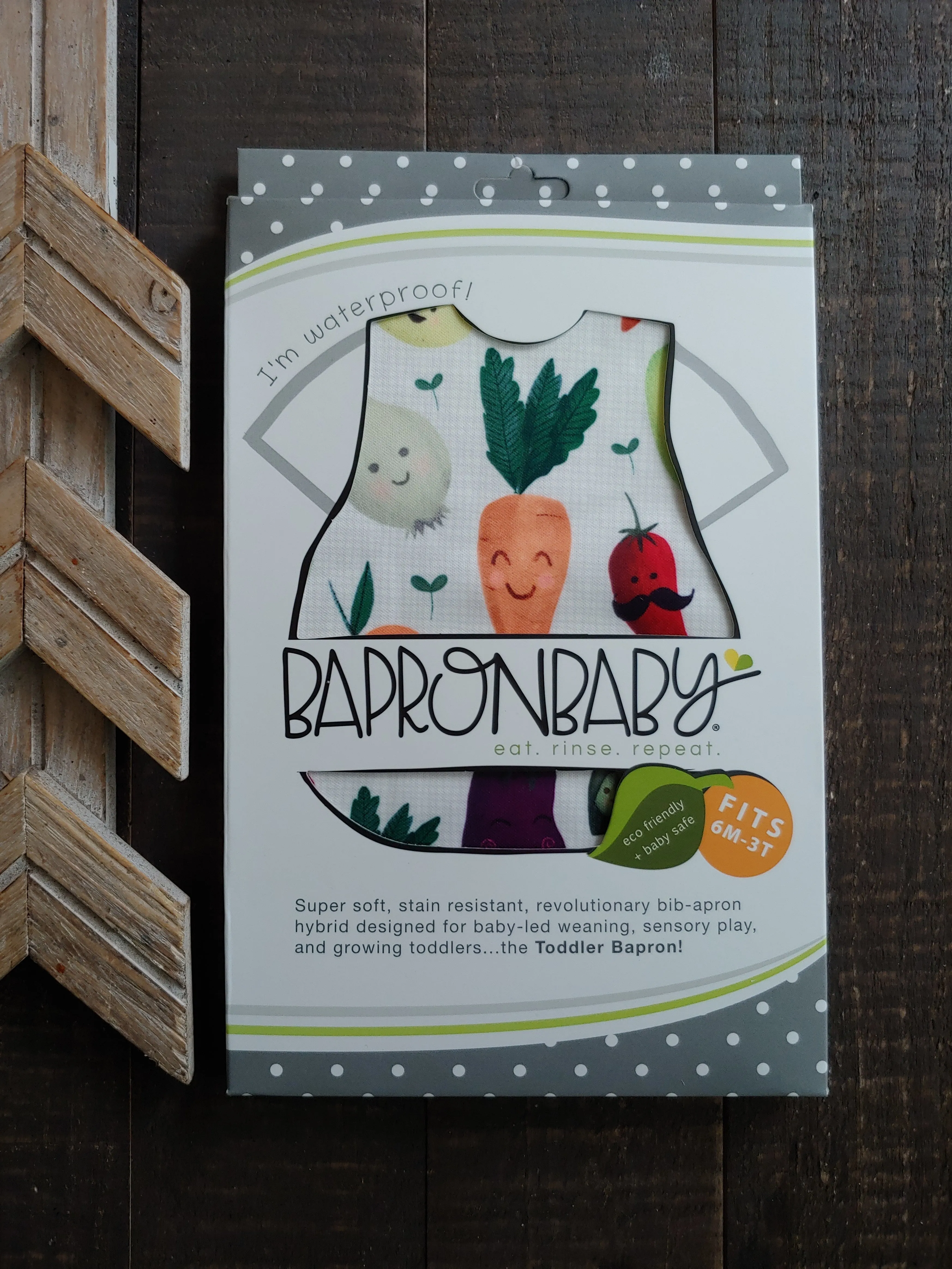 Dino ( Grey ) Bapron ll Bibb Apron ll 7 Styles ll Best Seller