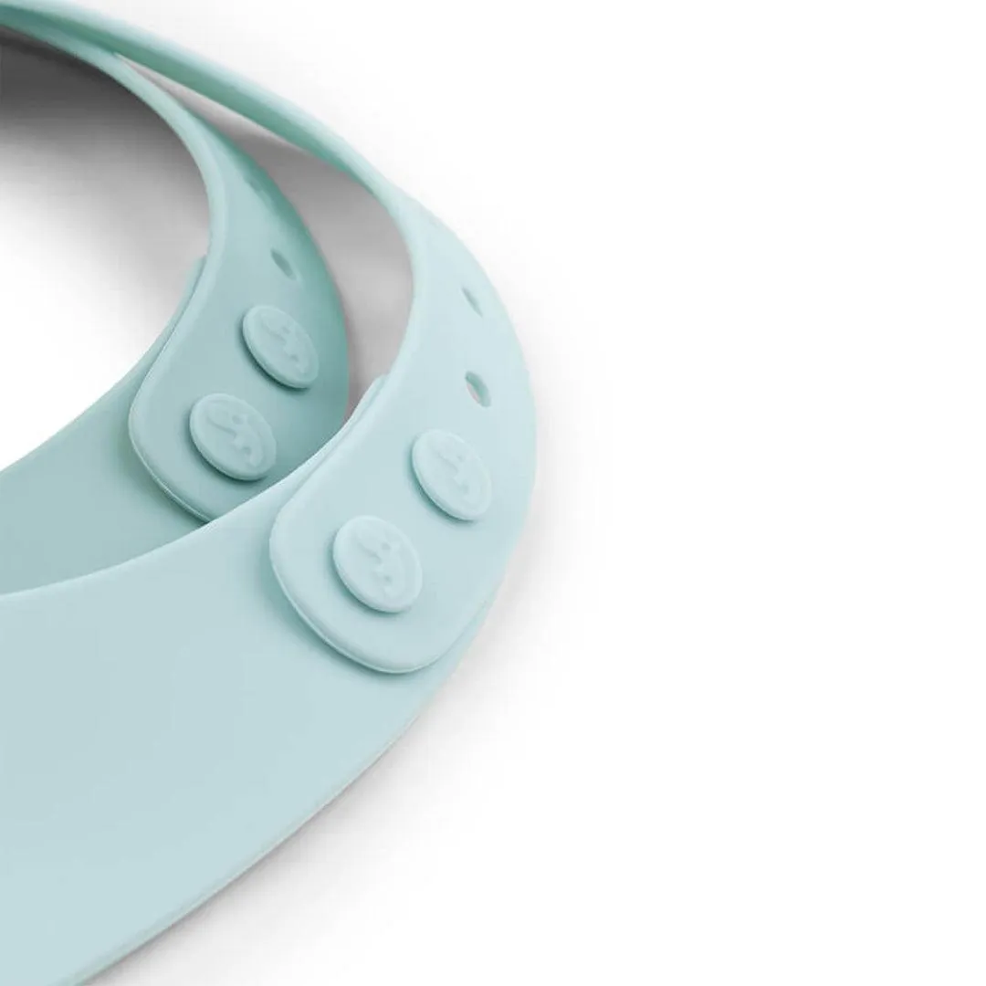 Done by Deer Silicone Bib - Elphee - Blue - 2 Pack
