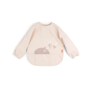Done by Deer Sleeved Pocket Bib - Ozzo - Powder