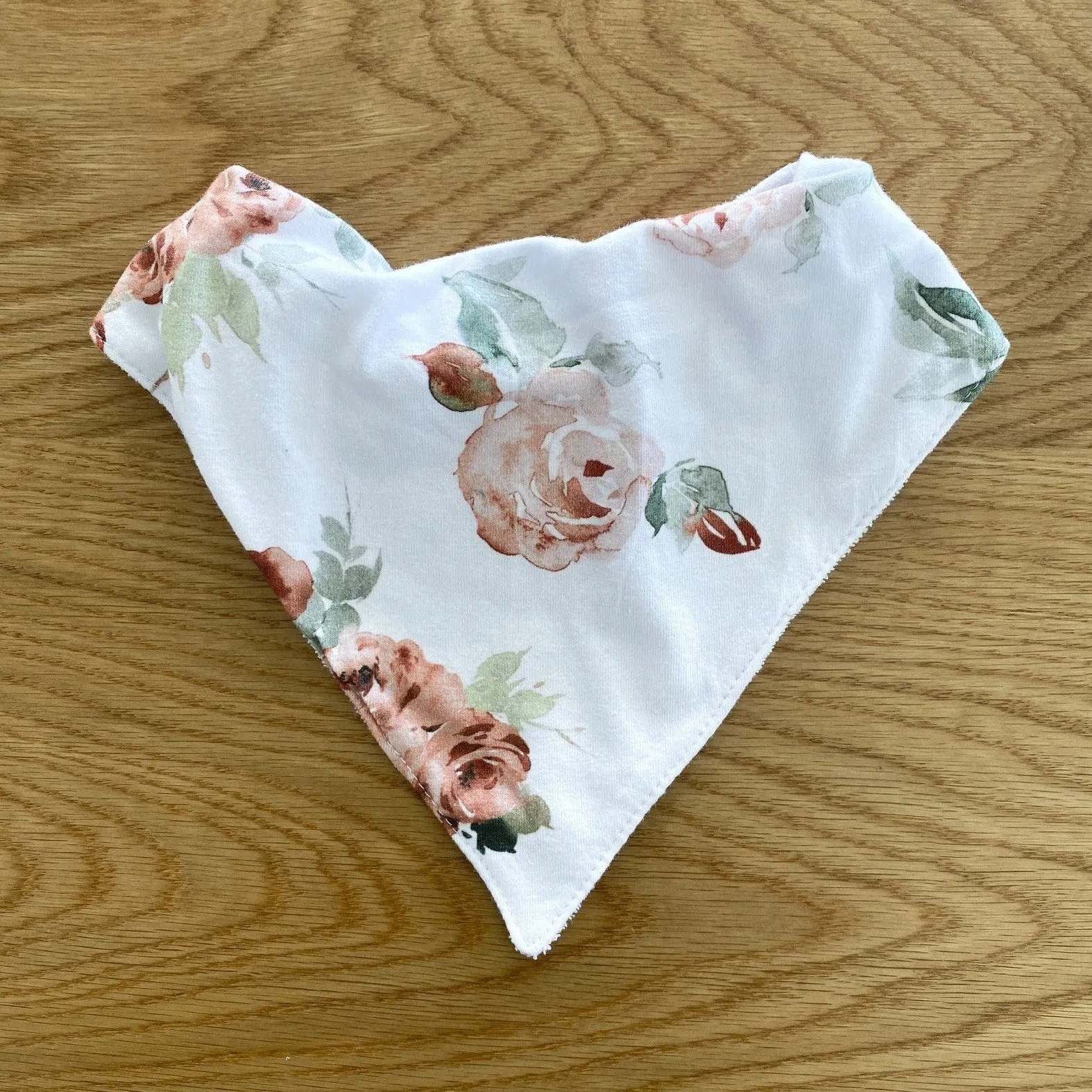Dribble Bib - Rosebud