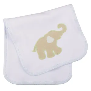 Elephant Stitch Burp Cloth