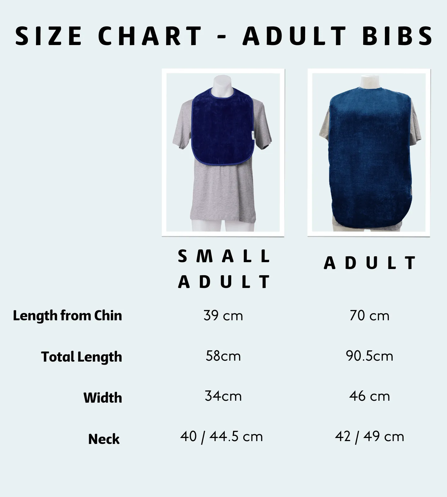 Extra Absorbent Bib - Adult