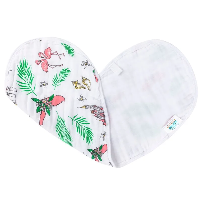 Florida Baby (girl) Burp/Bib Combo