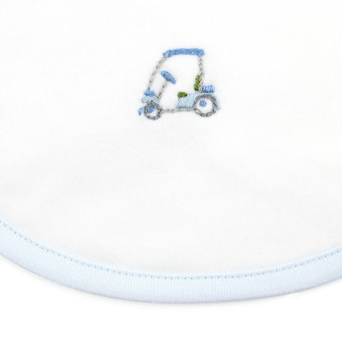 Golf Game Embroidery Bib | Baby Boy