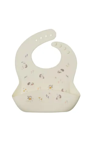Hedgehogs Silicone Bib