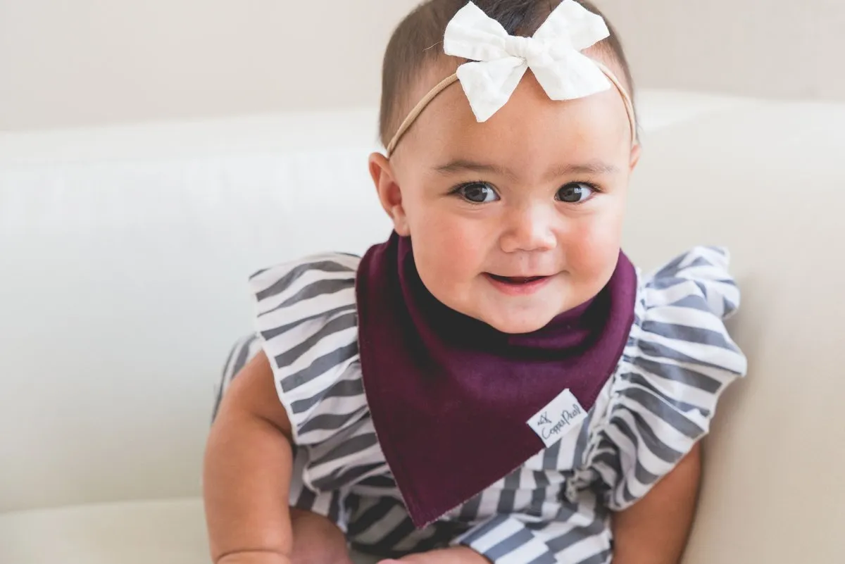 Jade Baby Bandana Bib- 4 Pack