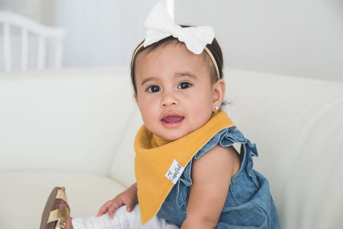 Jade Baby Bandana Bib- 4 Pack