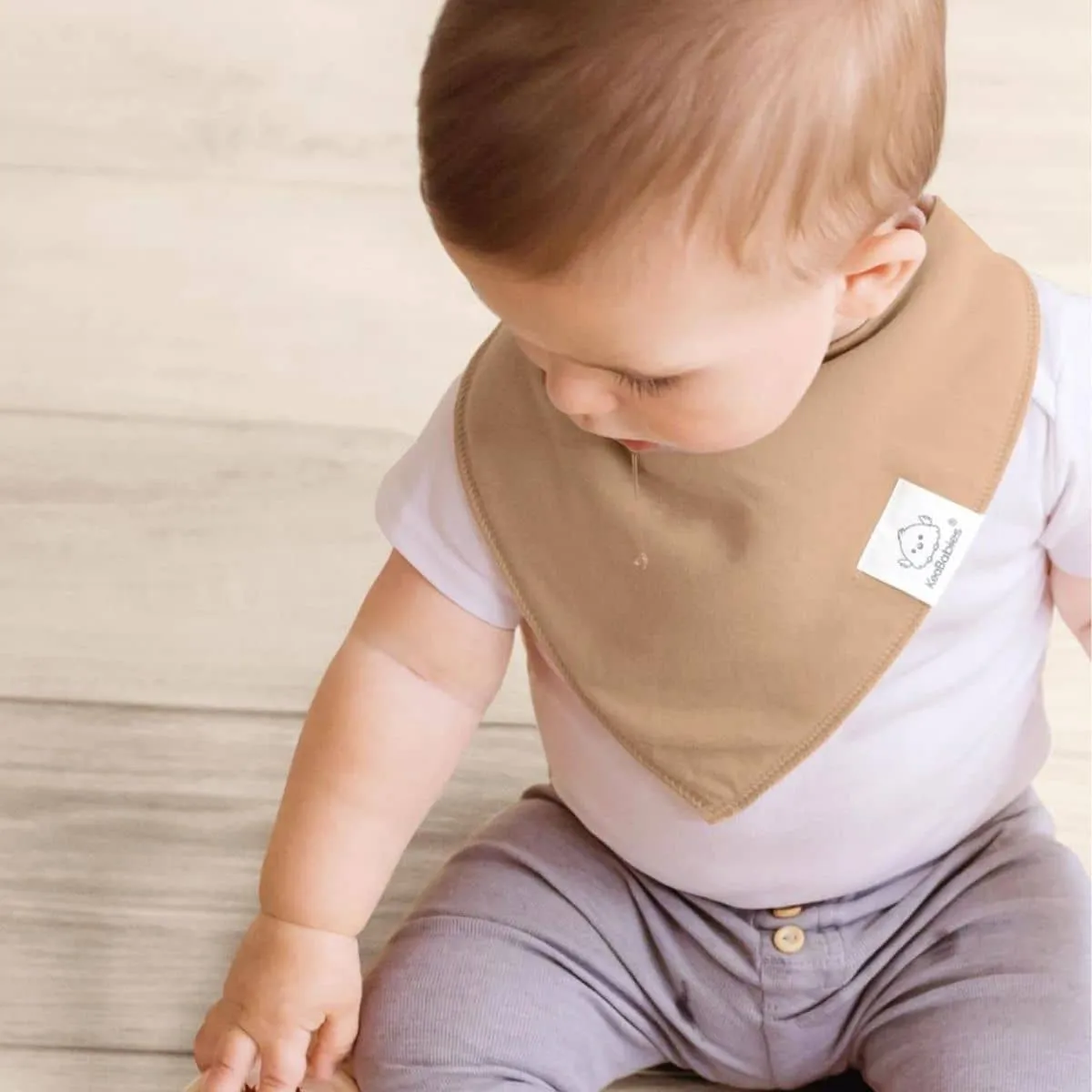KeaBabies Organic Bandana Bibs Set - Roarsome