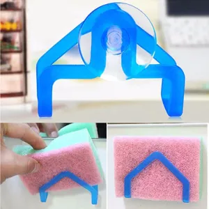 Kitchen Tools Random Color Gadget Decor Convenient Sponge Holder Suction Cup Sink