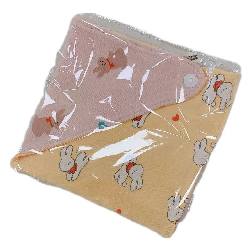 Korean Soft Cotton Reversible bib