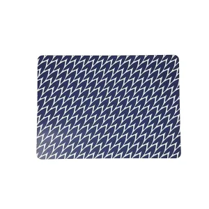 Leaf Placemats Navy - Set of 4
