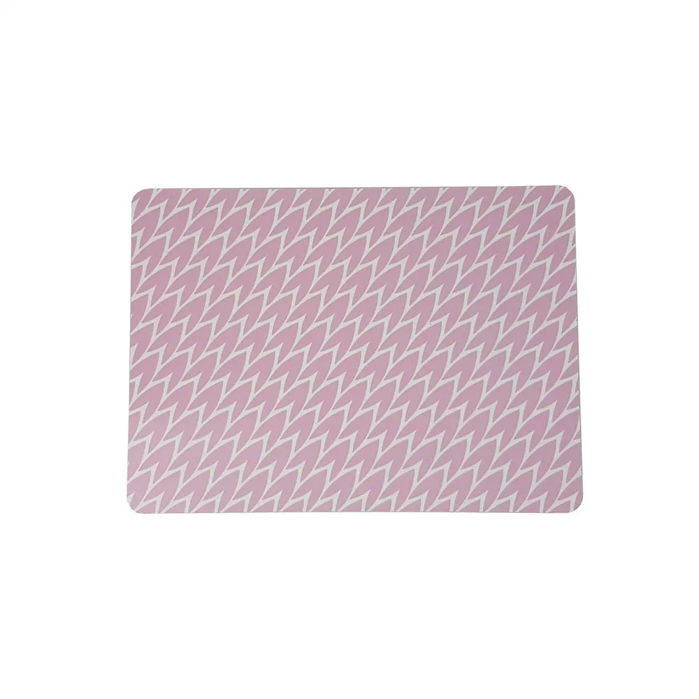 Leaf Placemats Pink - Set of 4