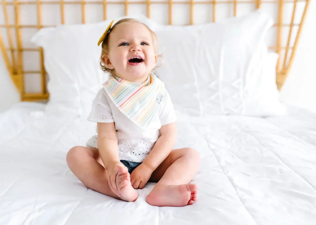 Leilani Baby Bandana Bib- 4 Pack