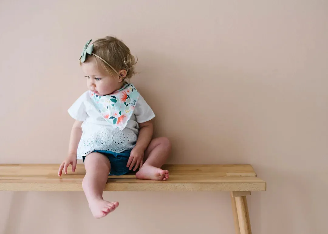 Leilani Baby Bandana Bib- 4 Pack