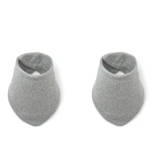 Liewood Anette Bib 2 Pack - Grey Melange