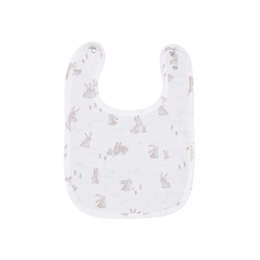 Little Dutch Muslin Bib - Baby Bunny