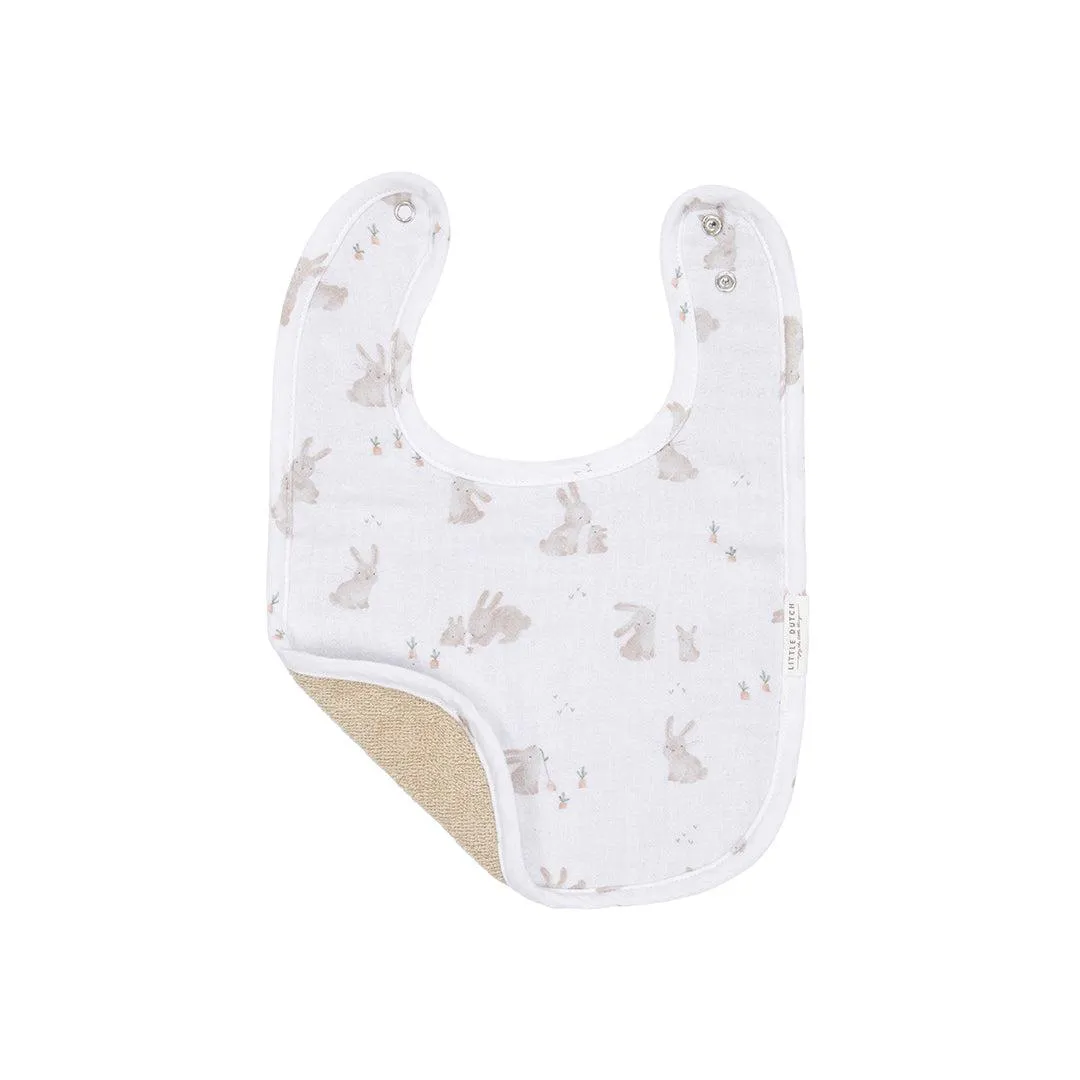Little Dutch Muslin Bib - Baby Bunny