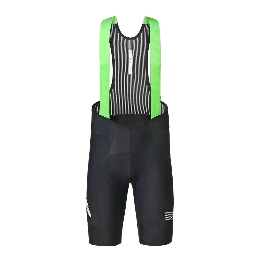 MAAP Eclipse Team Evo Bib - Black/Fluro Green