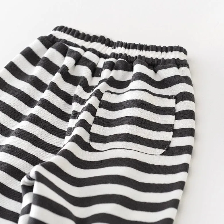 Mason Cartoon Patch Baby Casual Sweatpants