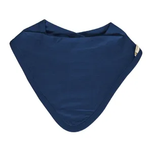 Maxomorra Navy Dribble Bib