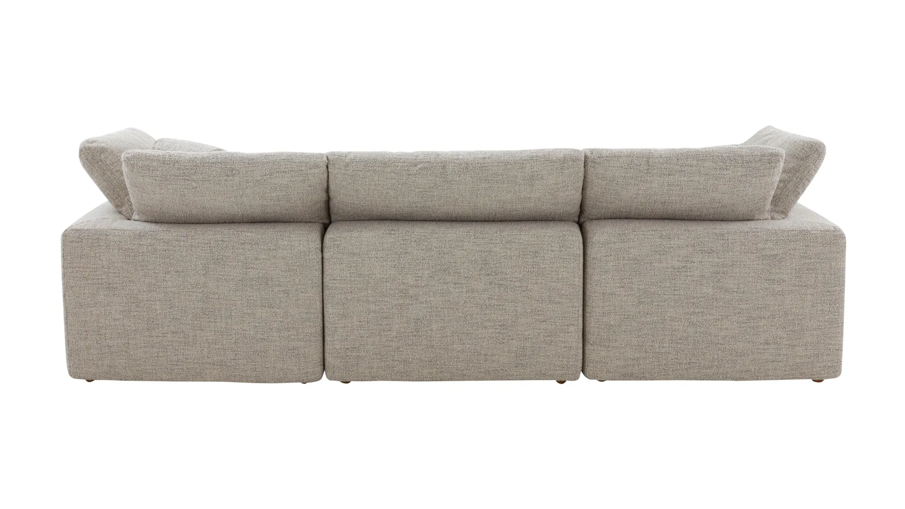 Movie Night™ 3-Piece Modular Sofa, Large, Oatmeal