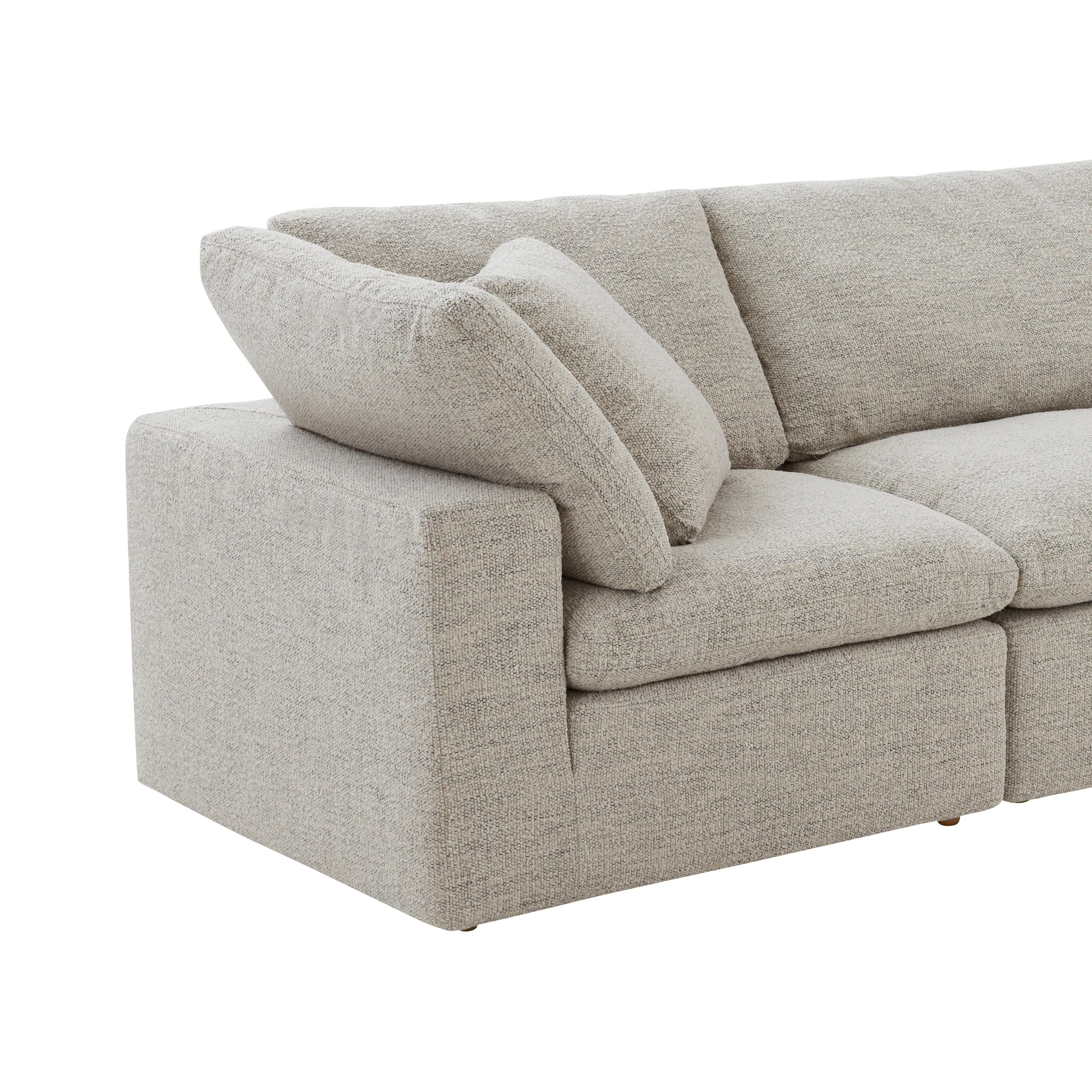 Movie Night™ 3-Piece Modular Sofa, Large, Oatmeal