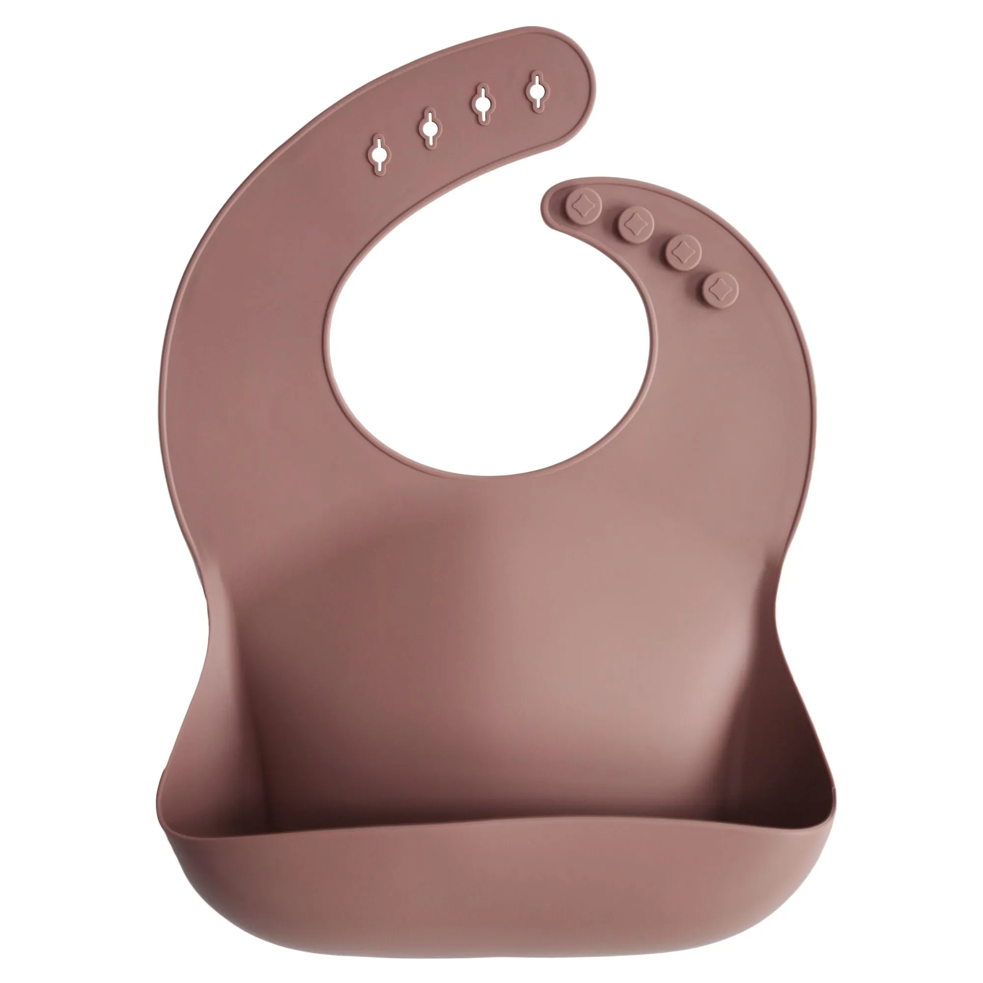 Mushie Silicone Baby Bib