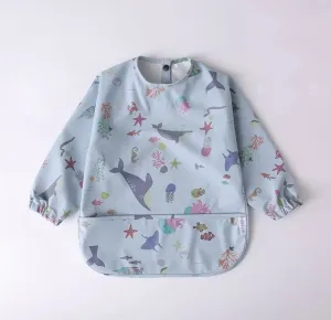Ocean Fun - Toddler & Baby Long Sleeve Waterproof Apron Smock Bib