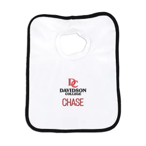 Personalized Davidson Wildcats Primary Lockup Bib