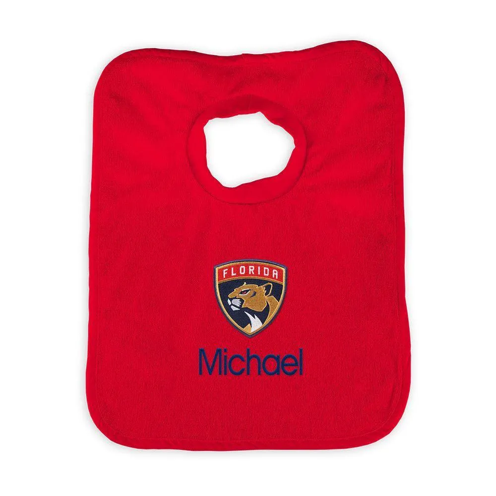 Personalized Florida Panthers Bib