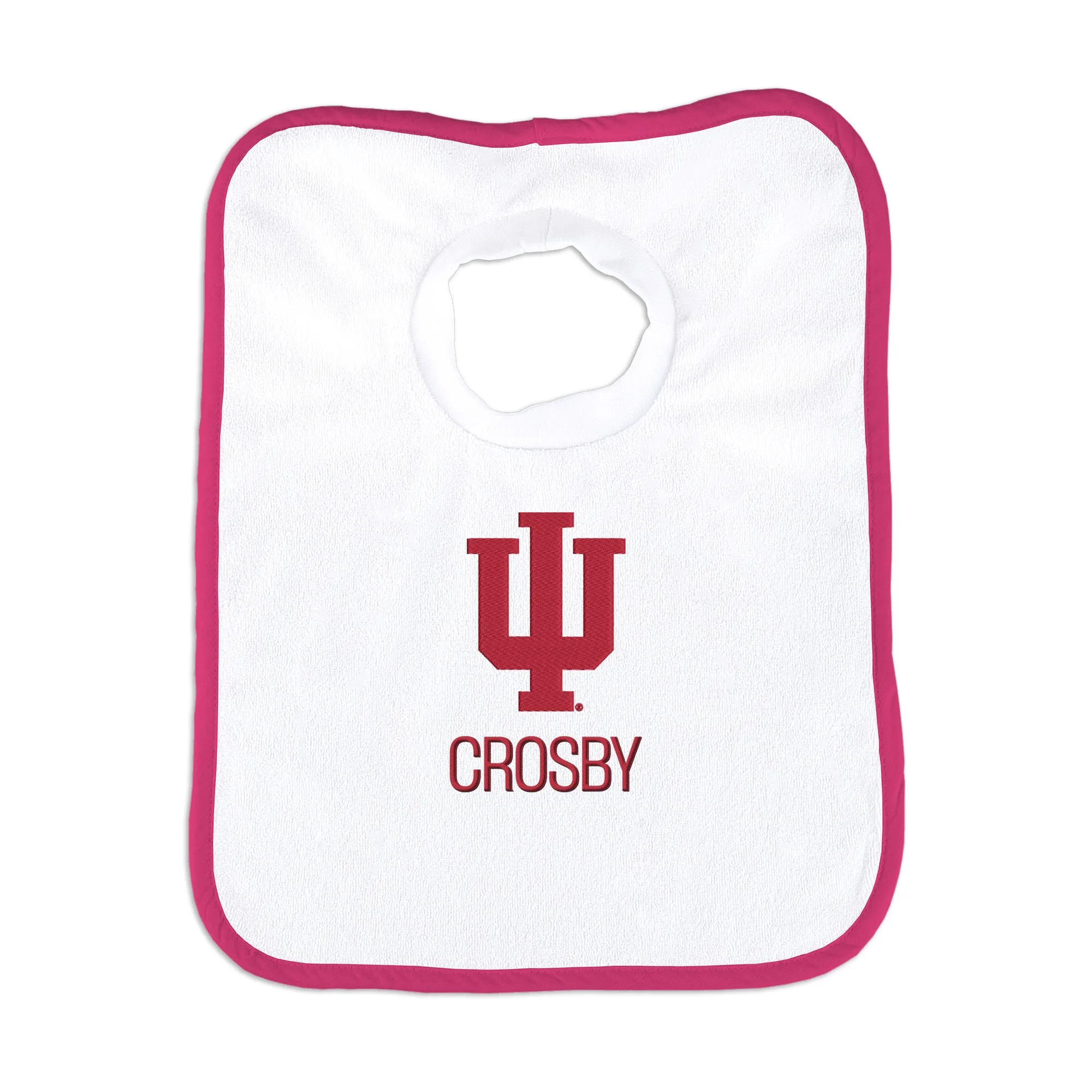 Personalized Indiana Hoosiers Bib