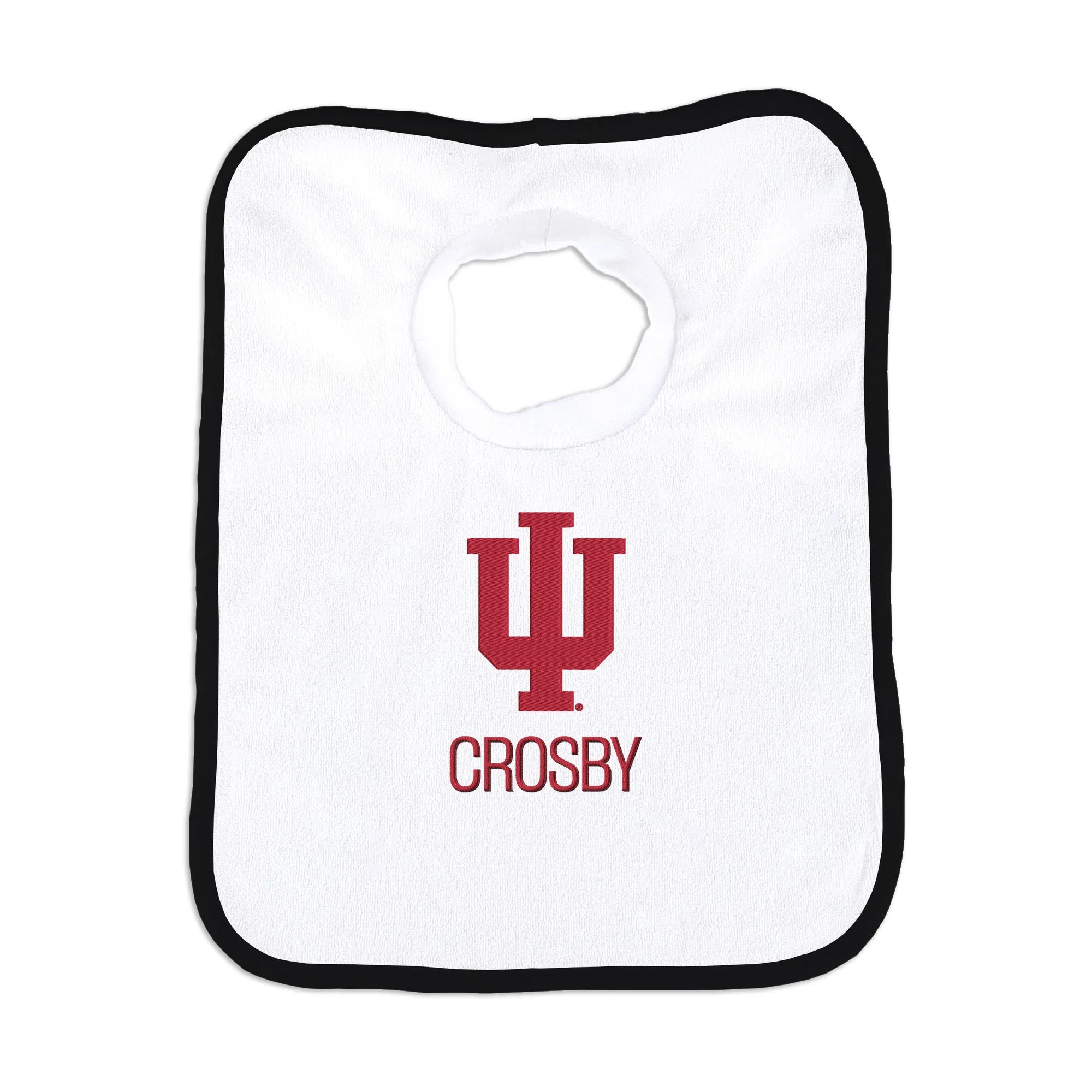 Personalized Indiana Hoosiers Bib
