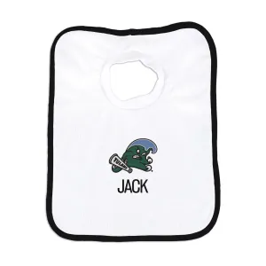 Personalized Tulane Green Wave Bib