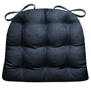 Rave Indigo Blue Indoor / Outdoor Dining Chair Cushions & Patio Chair Cushions