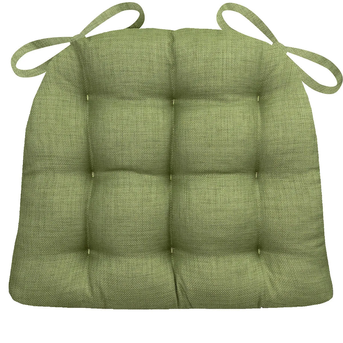 Rave Sage Green Indoor / Outdoor Dining Chair Pads & Patio Chair Cushions