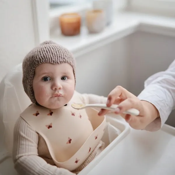 Silicone Baby Bib (Butterflies)