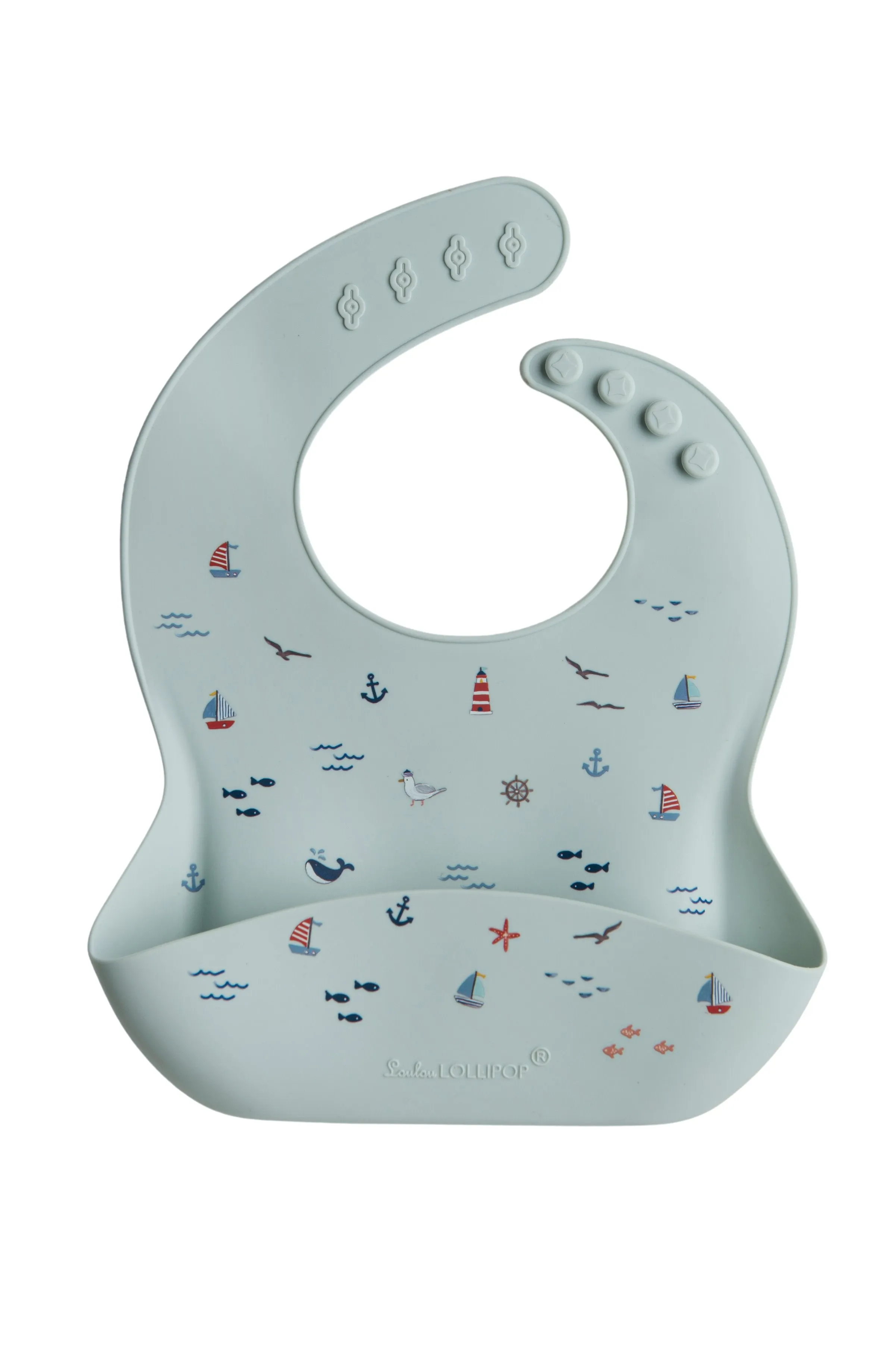 Silicone Bib - Printed