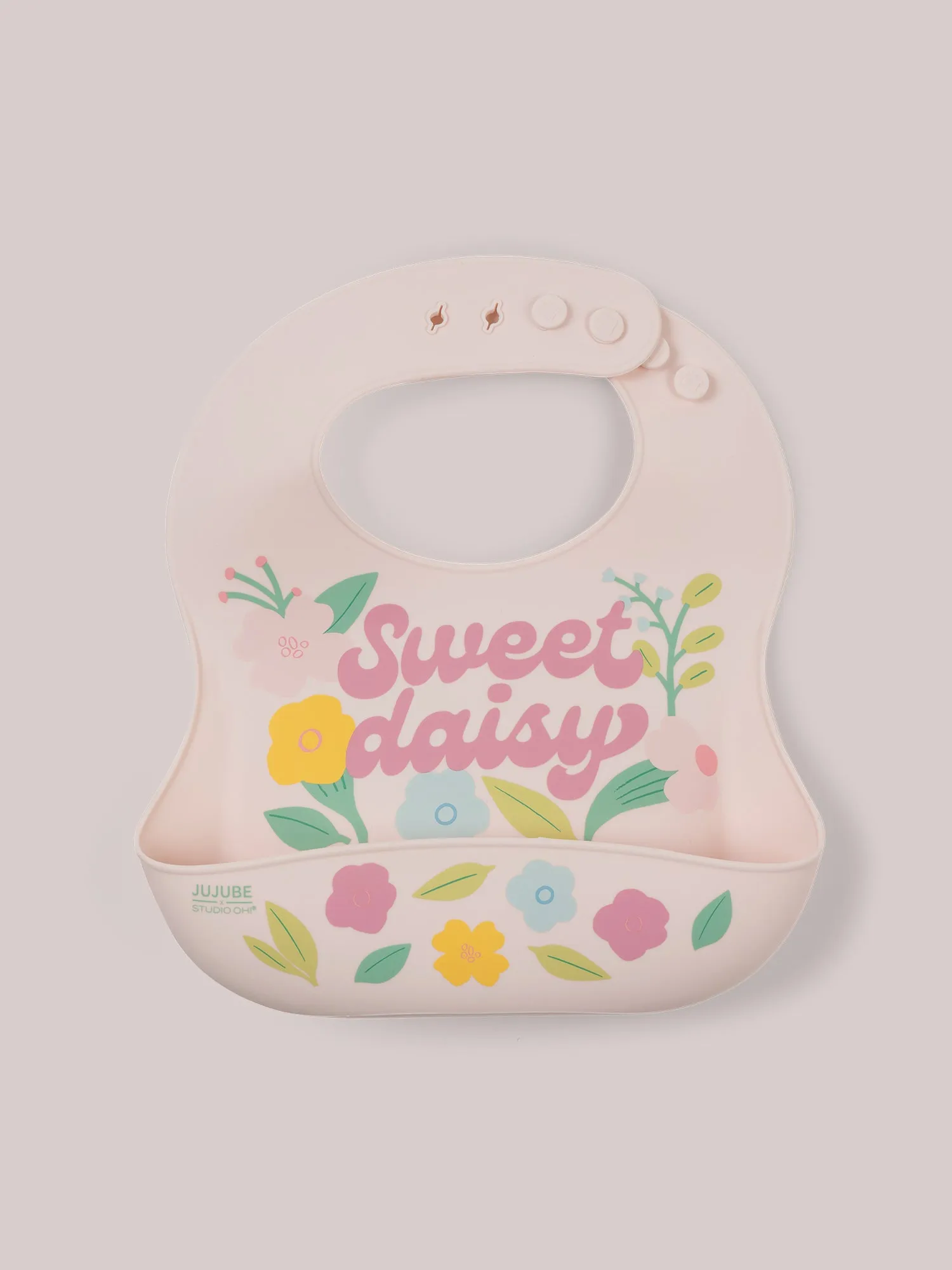Silicone Bib - Sweet Daisy