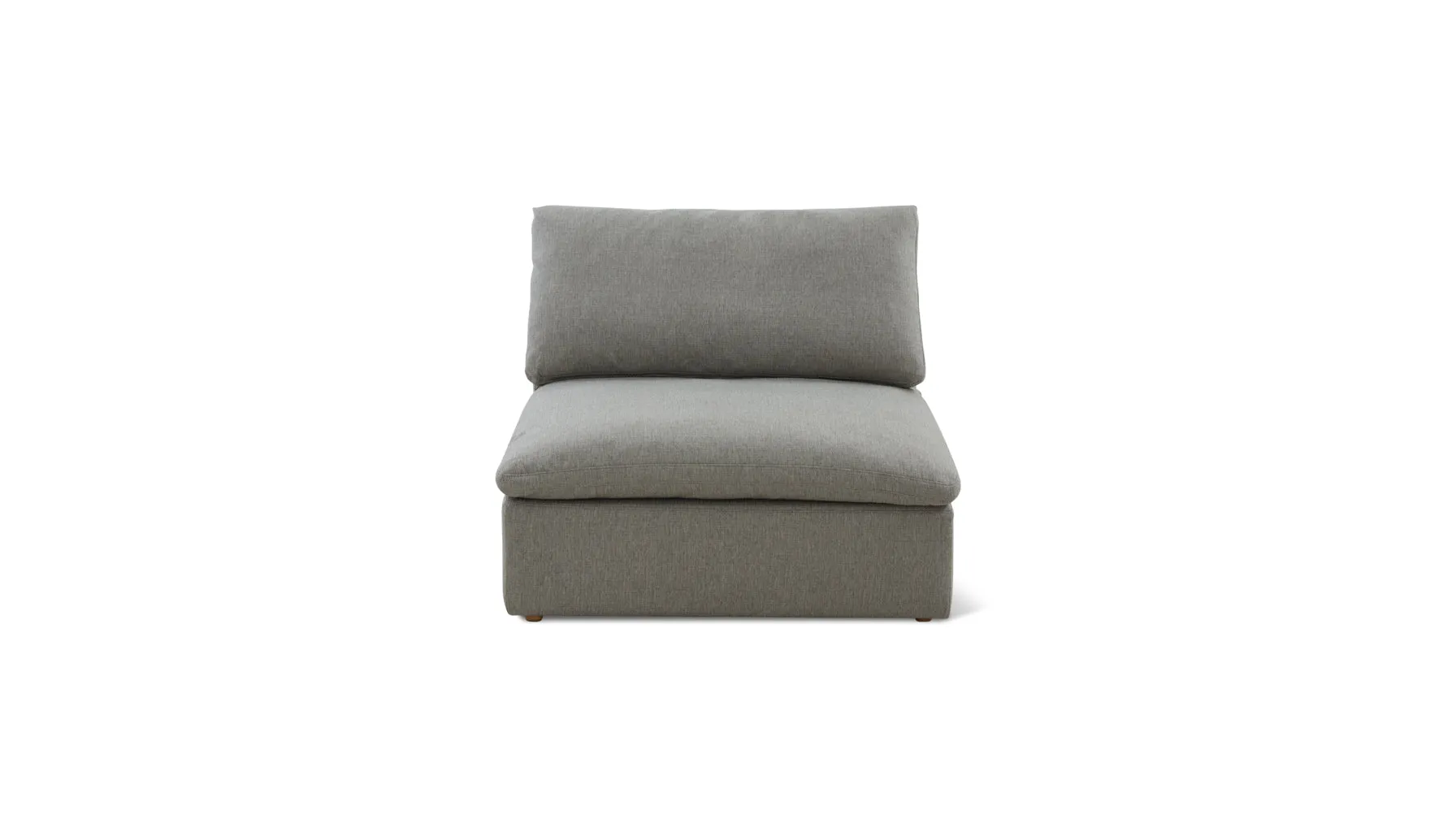 Slipcover - Movie Night Armless Chair Large Mist