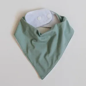 Snuggle Hunny Dribble Bib - Sage
