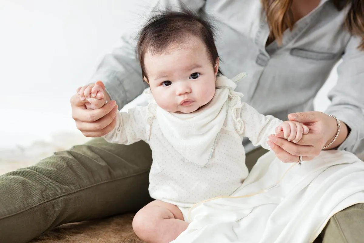 'the must have multi use' bib - gold