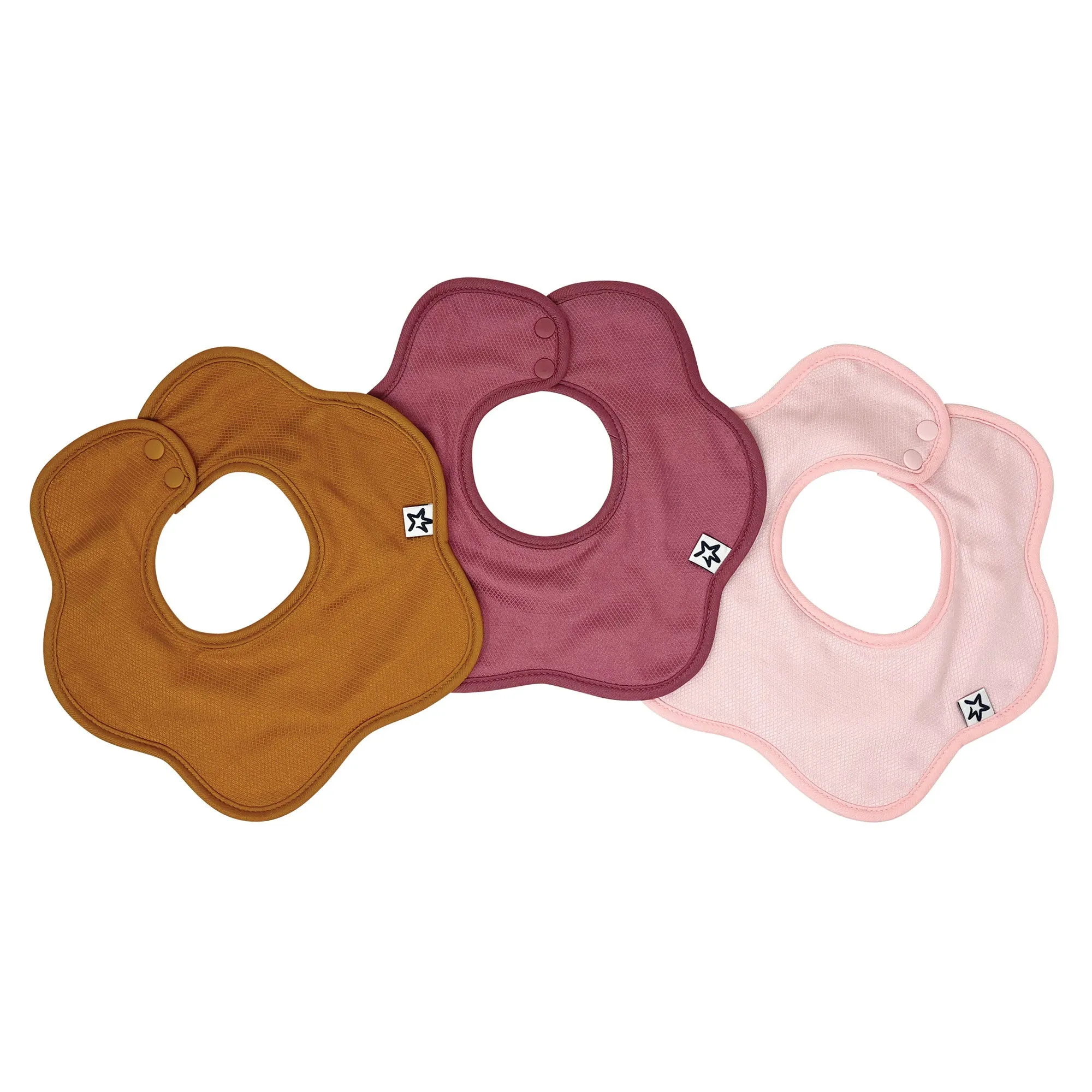 Tiny Twinkle - Kaffle Roundabout Bib 3 Pack