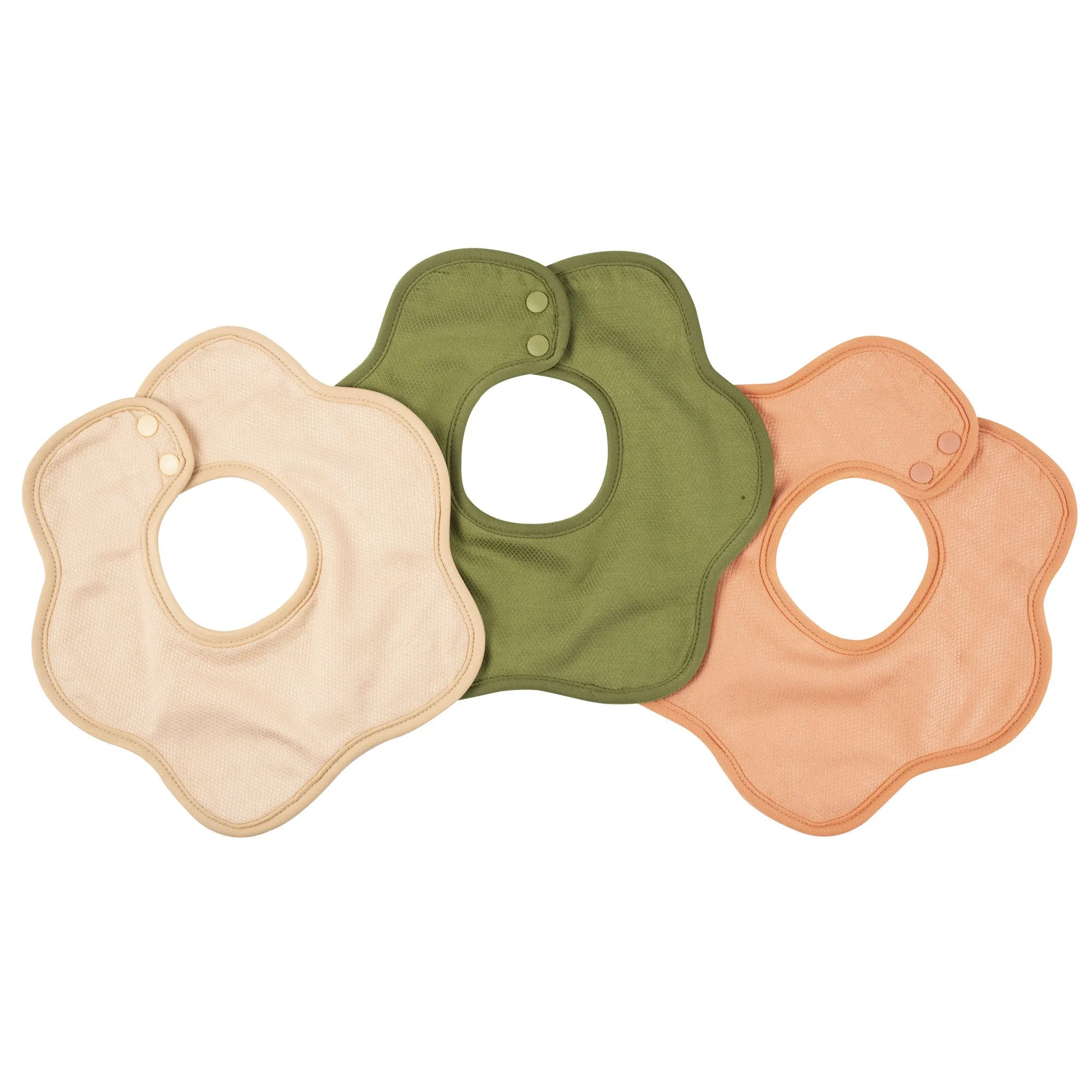 Tiny Twinkle - Kaffle Roundabout Bib 3 Pack
