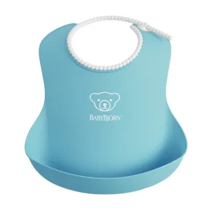 Turquoise Soft Bib