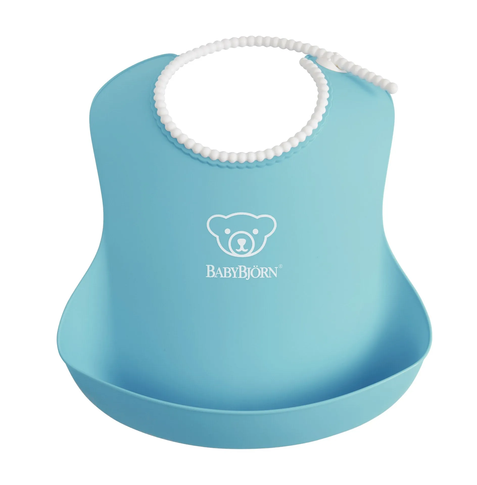 Turquoise Soft Bib