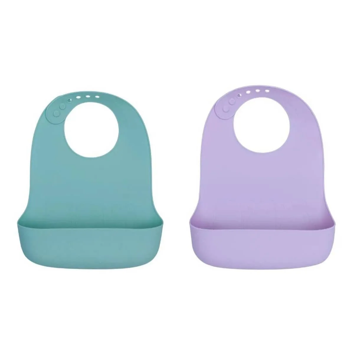 We Might Be Tiny Silicone Catchie Bibs 2.0