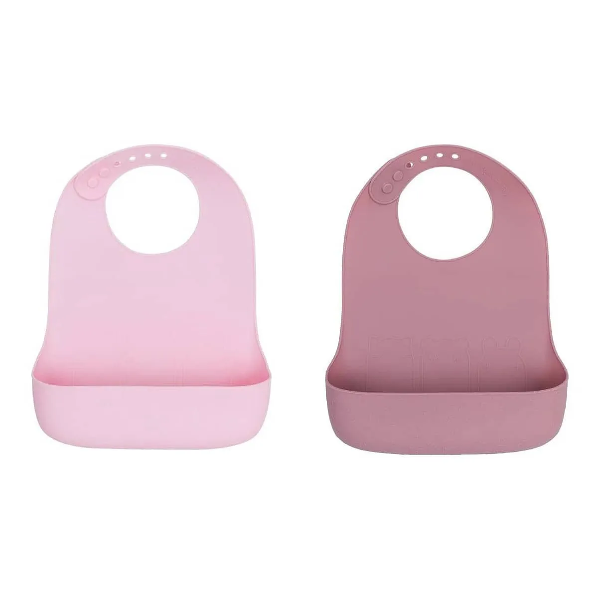 We Might Be Tiny Silicone Catchie Bibs 2.0