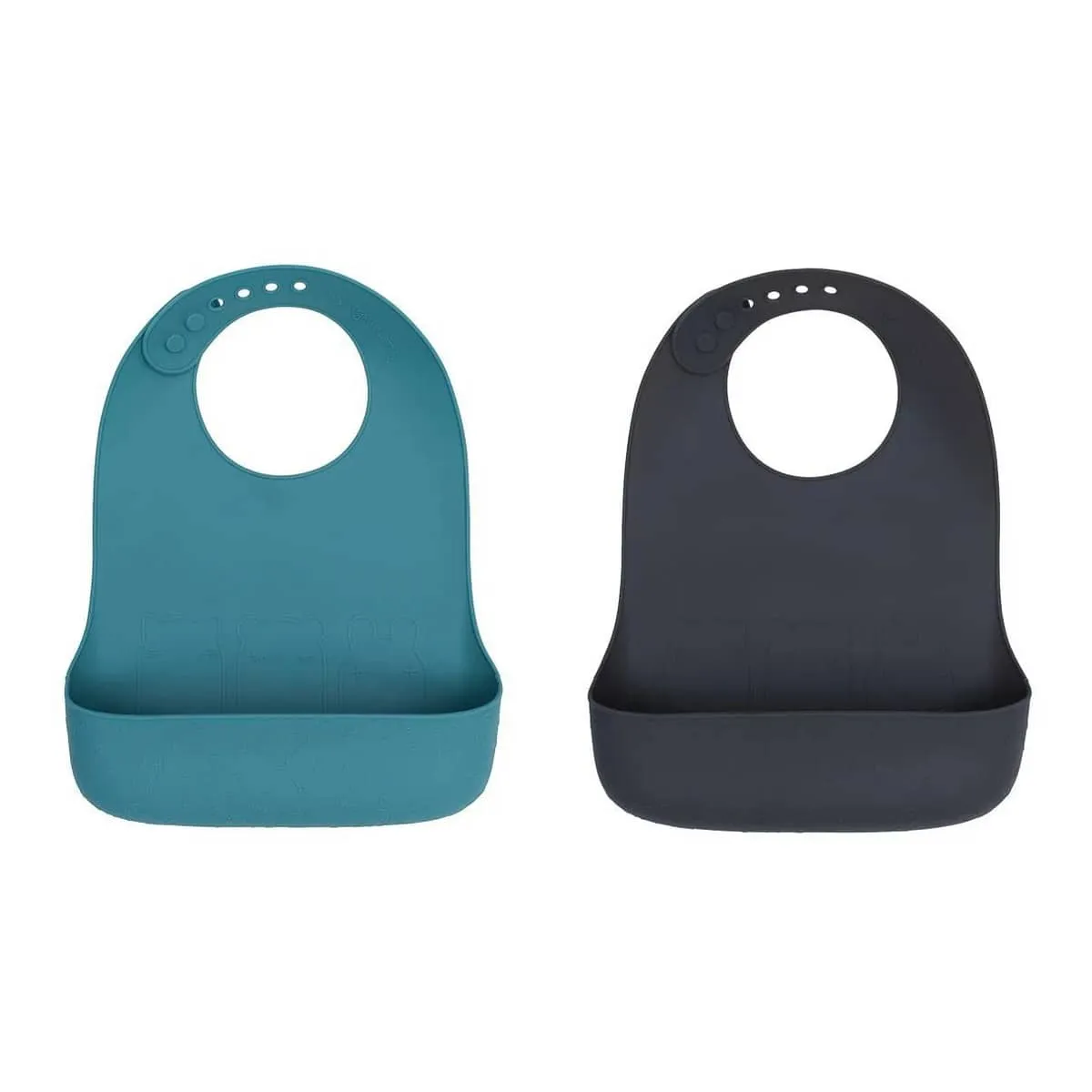 We Might Be Tiny Silicone Catchie Bibs 2.0