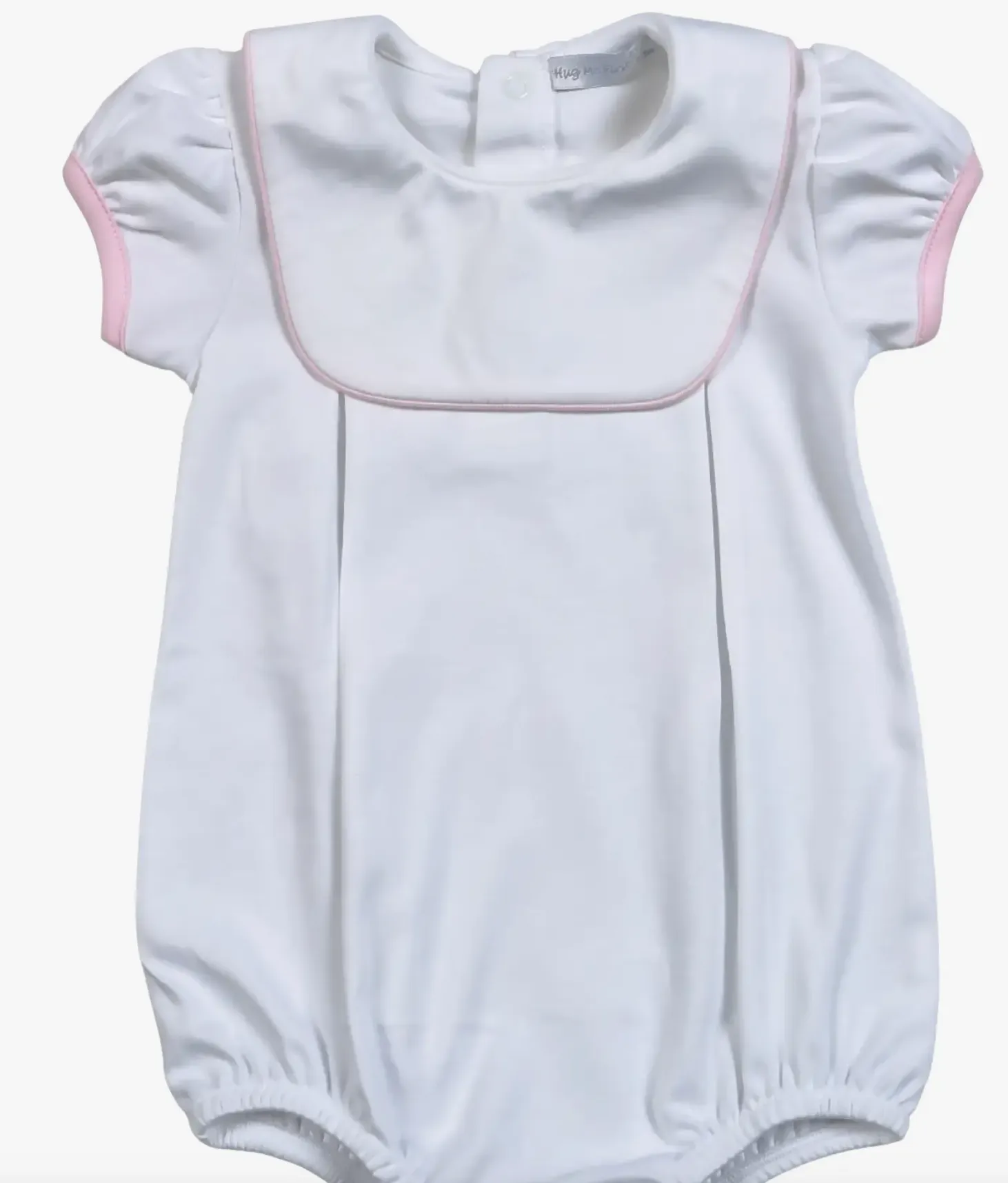 White Pima Bib Bubble